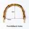 Bamboo Purse Frames Kiss Clasp