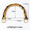 Bamboo Purse Frames Kiss Clasp