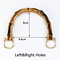 U-Shaped Woven Handbag Handle